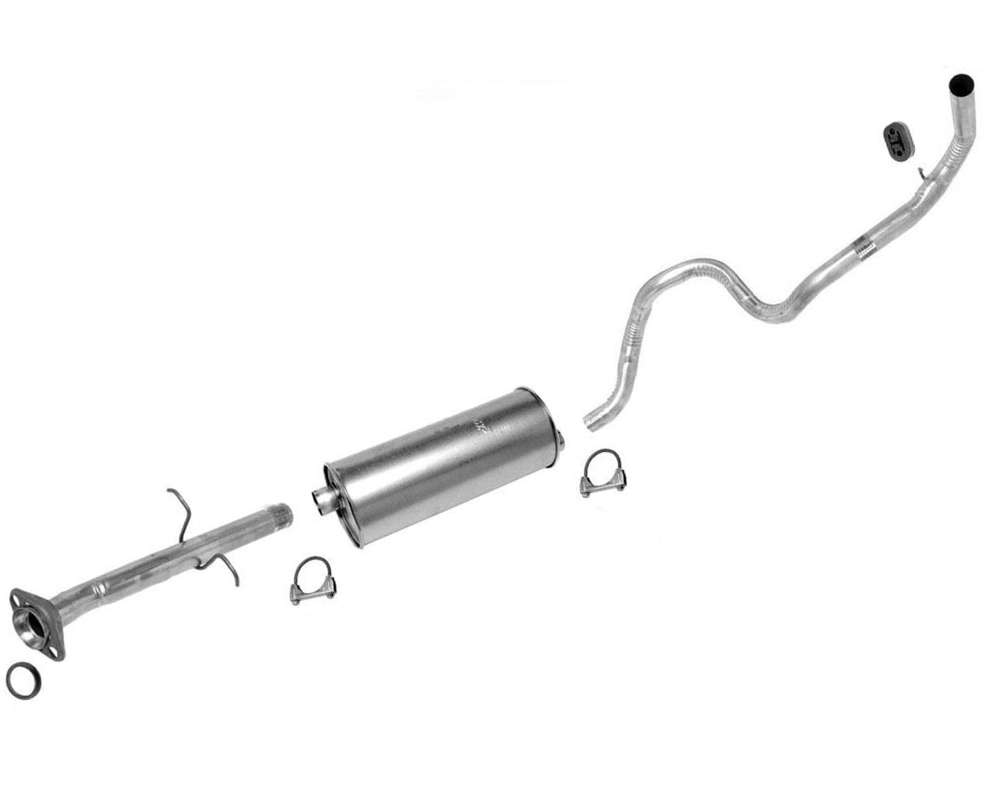 Para sistema de escape silenciador con base de rueda para Ford Ranger 90-91 2.9L 108"