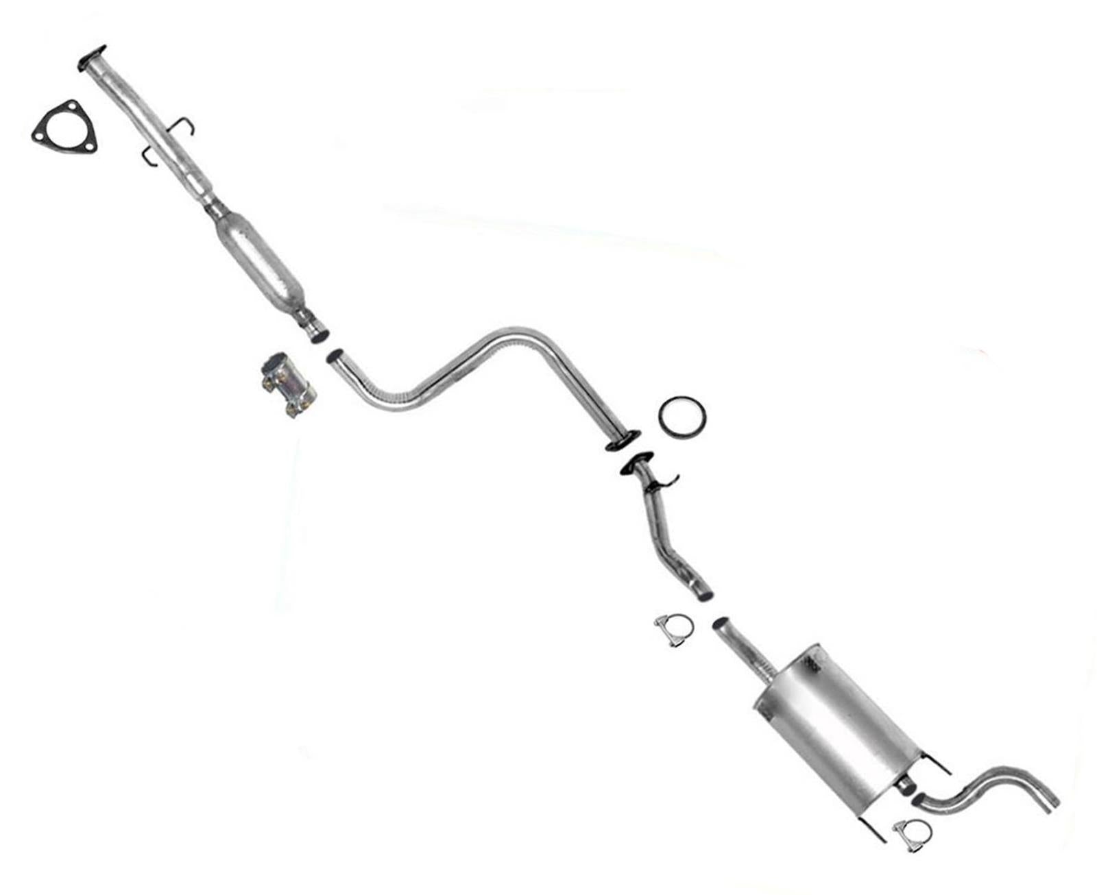 Sistema de escape silenciador Honda Accord LX Wagon 1991-1993