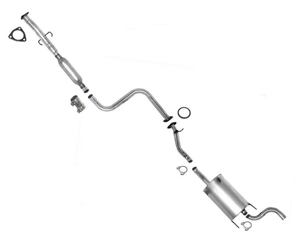 for 1991 1992 1993 Honda Accord LX Wagon Muffler Resonator Pipe Exhaust System