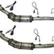 Left Right Catalytic Converters for Land Rover Range Rover 2006 W/ O2 Sensors
