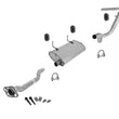 Muffler Tail Pipe Exhaust for Ford Ranger 3.0 4.0 Only 98-03 with 126" Wheelbase