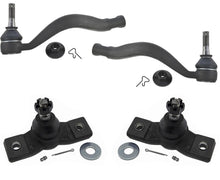 For 2006-2015 Lexus IS250 All Wheel Drive Lower Ball Joints Outer Tie Rods