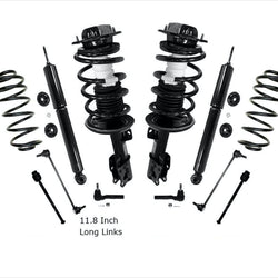 Front Complete Strut Shocks & Coil Springs & Chassis Kit For Chevy Malibu 08-10