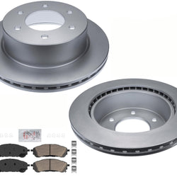 Pastillas de freno de rotores de freno trasero recubiertas para Ford Ranger 19-21 fabricadas en América del Norte