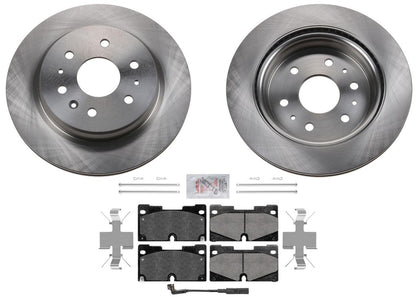 Sensor de pastillas metálicas de rotores de freno de disco revestidos delanteros para Chevrolet Tahoe 2021 - Photo 1