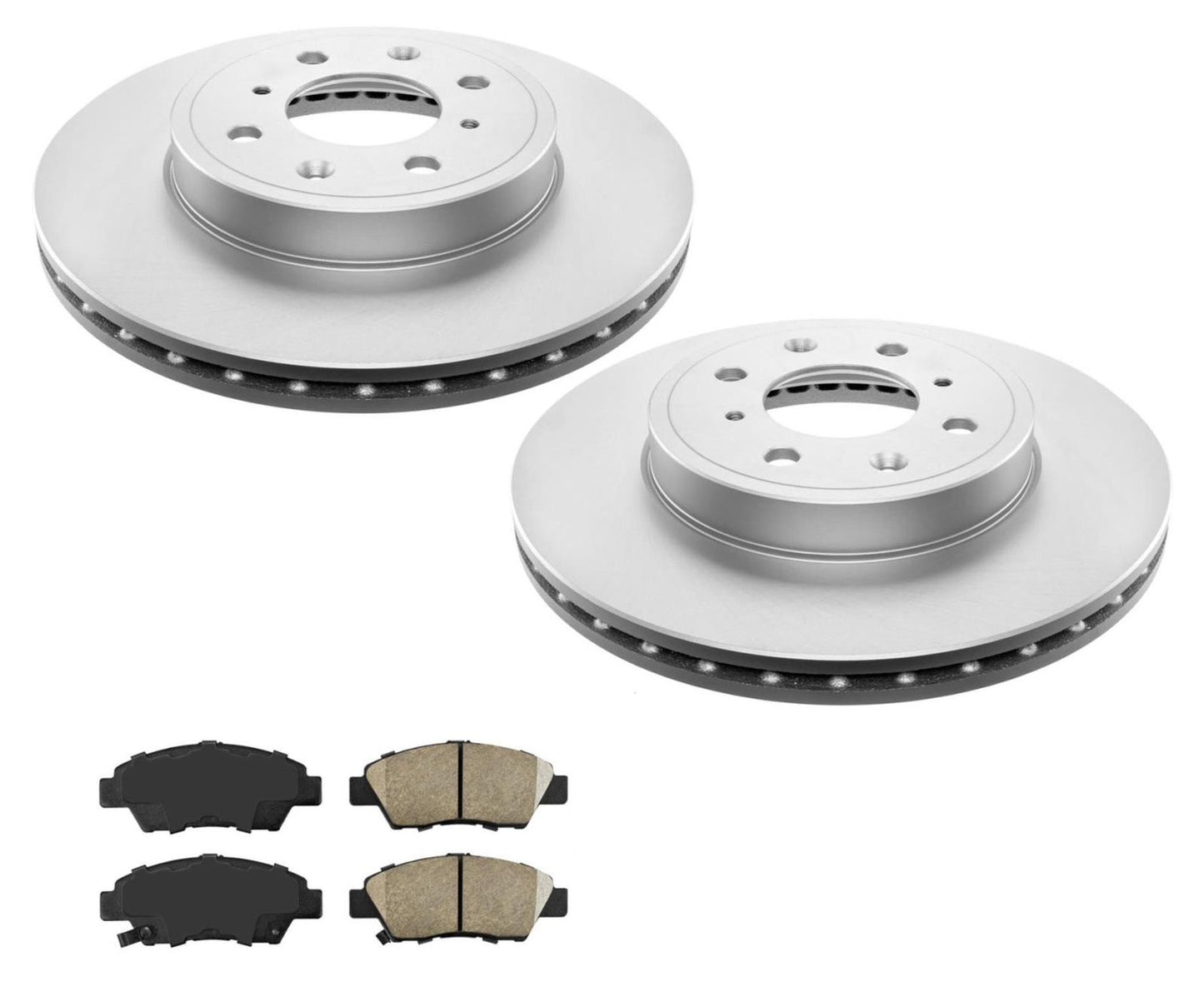 For 2015 2016 2017 2018 2019 2020 Honda Fit Disc Brake Rotors Ceramic Pads