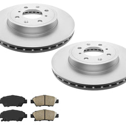 For 2015 2016 2017 2018 2019 2020 Honda Fit Disc Brake Rotors Ceramic Pads