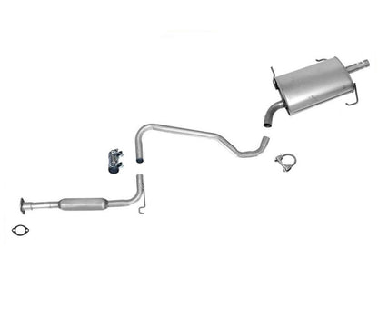 Tubo de Extensión con Silenciador para Nissan Altima 98-2000 con Emisiones California