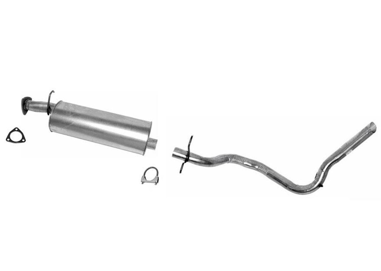 1996-1999 Safari Astro Van GMC Safari Van 4.3L Sistema de escape con tubo silenciador