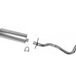 For 96 1997 1998 1999 Chevrolet Astro Van Safari 4.3L Muffler Tail Pipe Exhaust