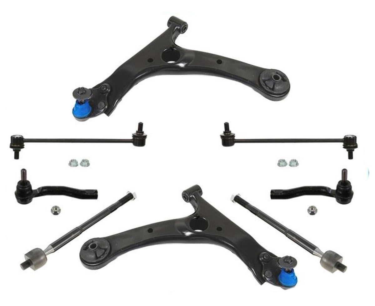 Control Arms Inner Outer Tie Rod Ends Stabilizer Links For 04-09 Toyota Prius - Photo 1
