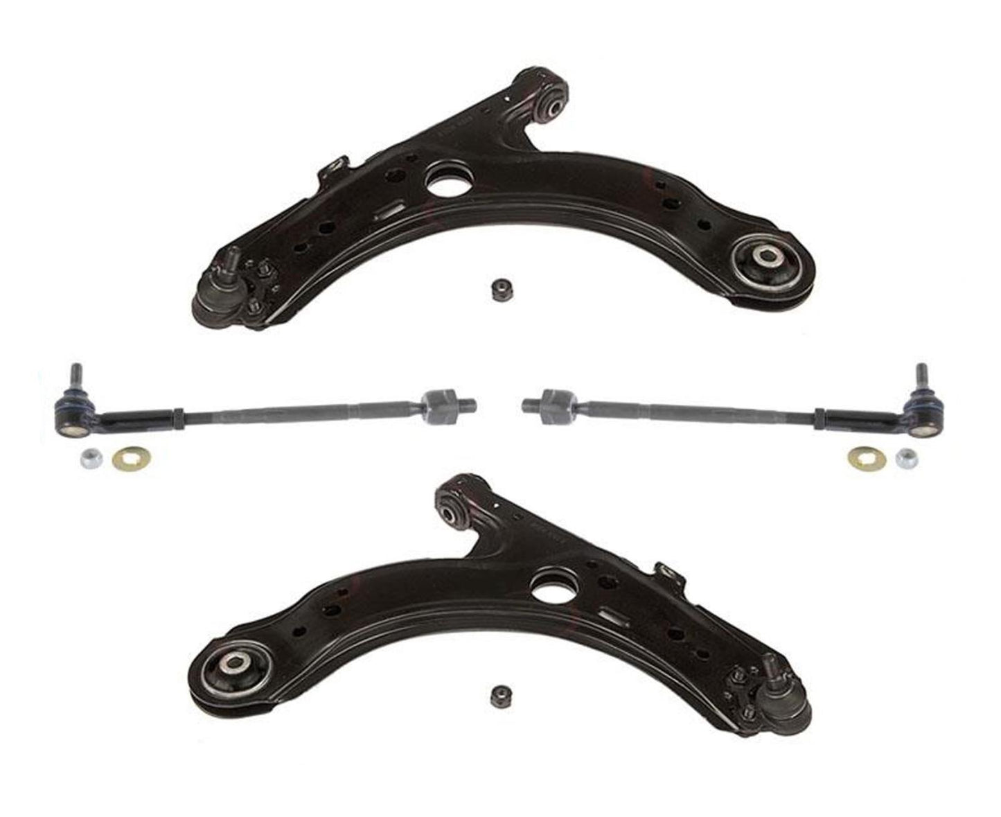 Front Control Arms & Tie Rods for Audi A3 98-05 & Volswagen Beetle 98-10