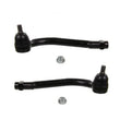 (2) Outer Tie Rods Fits Hyundai Santa Fe Kia Sorento REF# ES800035 ES800055