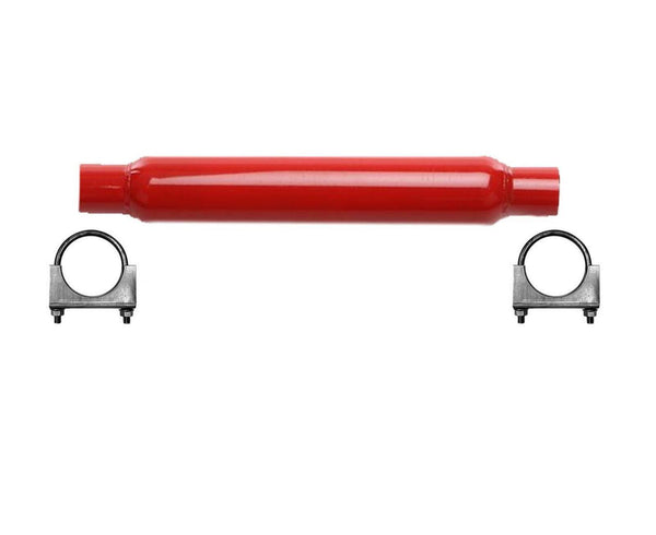 Cherry Bomb 87510CB  Resonator, 23inch OAL, 18in Body, 2.25" Inlet / Outlet