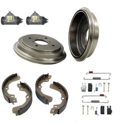 Zapatas de freno de tambor de freno trasero con herrajes de tambor para Nissan Altima 1999