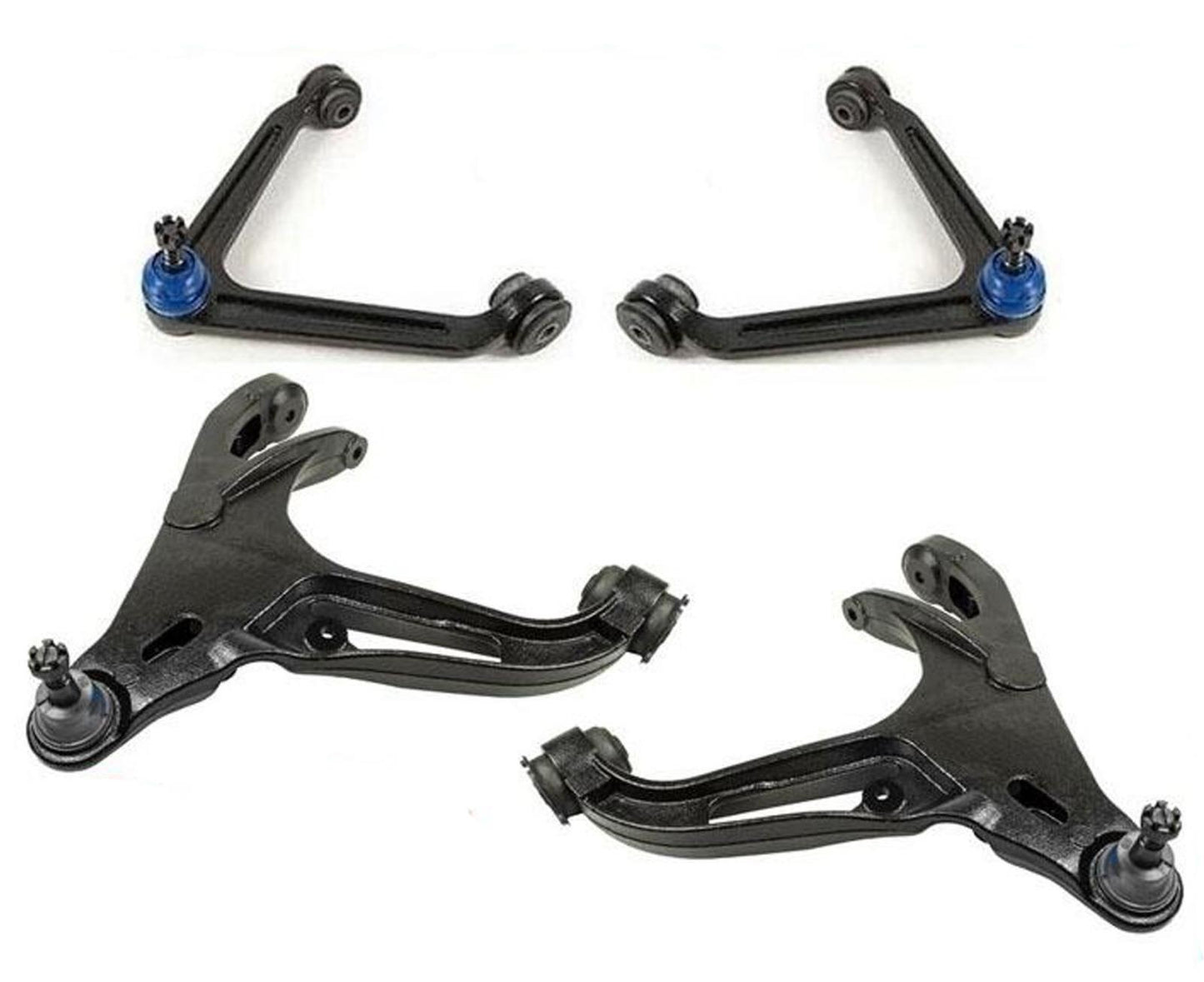 Se adapta a 02-05 Ram 1500 4 ruedas de tracción superior inferior brazo de control buje y rótulas