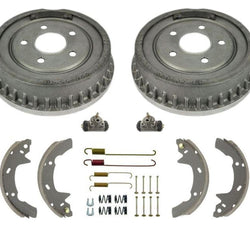For 86 to Production Date 03/14/92 Taurus Sedan Brake Drums & Shoes W/C Springs