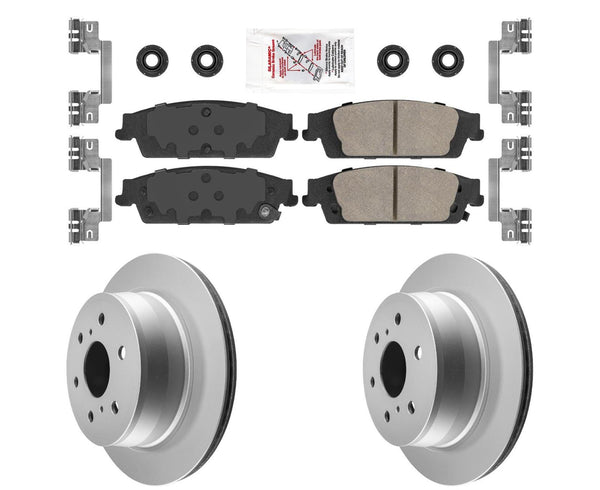 Rear Ceramic Brake Pads & Coated Rotors FOR 2015-2020 CADILLAC ESCALADE + ESV