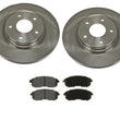 Front Brake Rotors Ceramic Pads For Nissan Juke 2011 2012 2013 2014 2015 2017