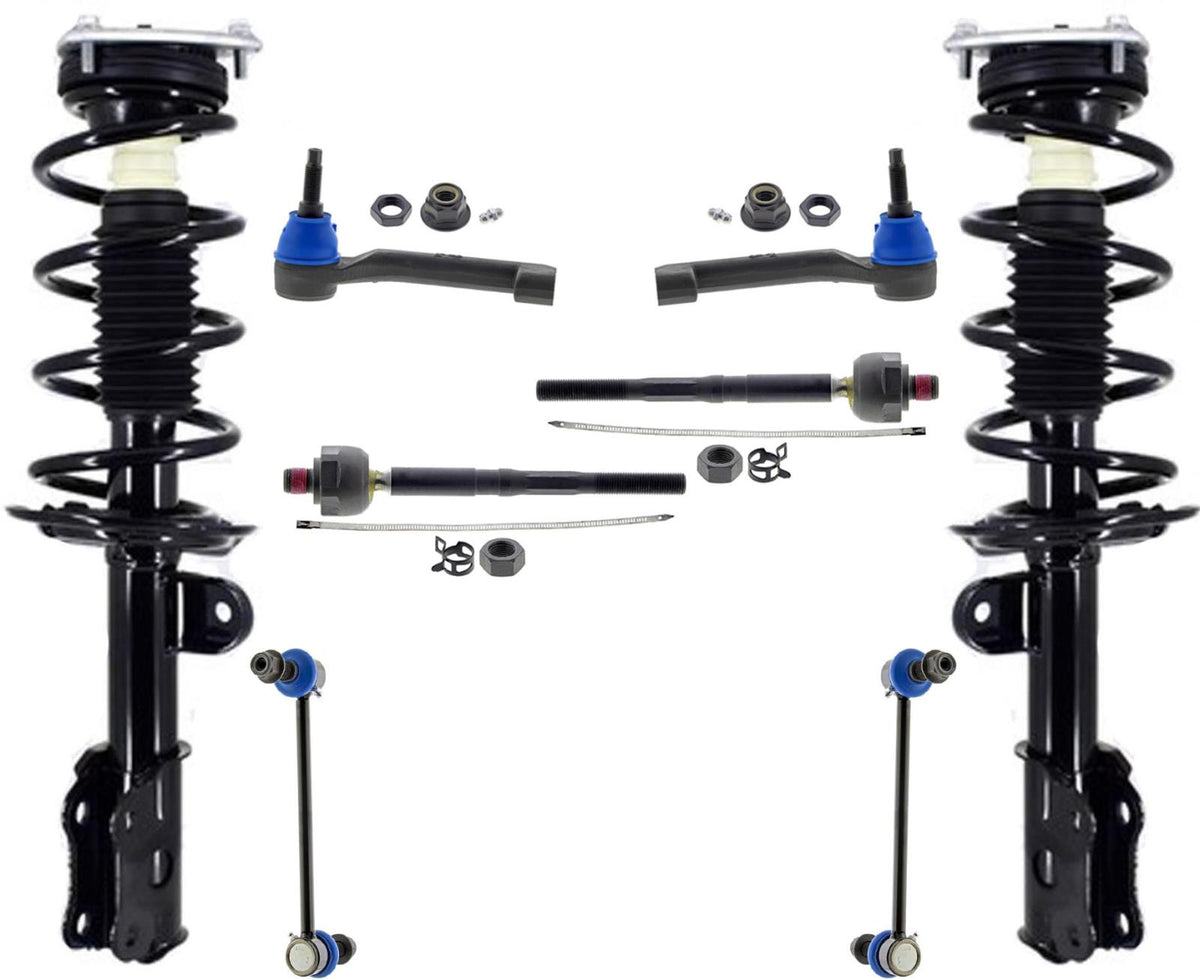 Front Complete Struts Tie Rods & Links For Ford Explorer RWD 2020 2022 2023 2025 - Photo 1