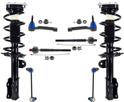 Front Complete Struts Tie Rods & Links For Ford Explorer RWD 2020 2022 2023 2025 - Photo 1