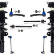 Front Complete Struts Tie Rods & Links For Ford Explorer 2.3L 2020 2022 2023