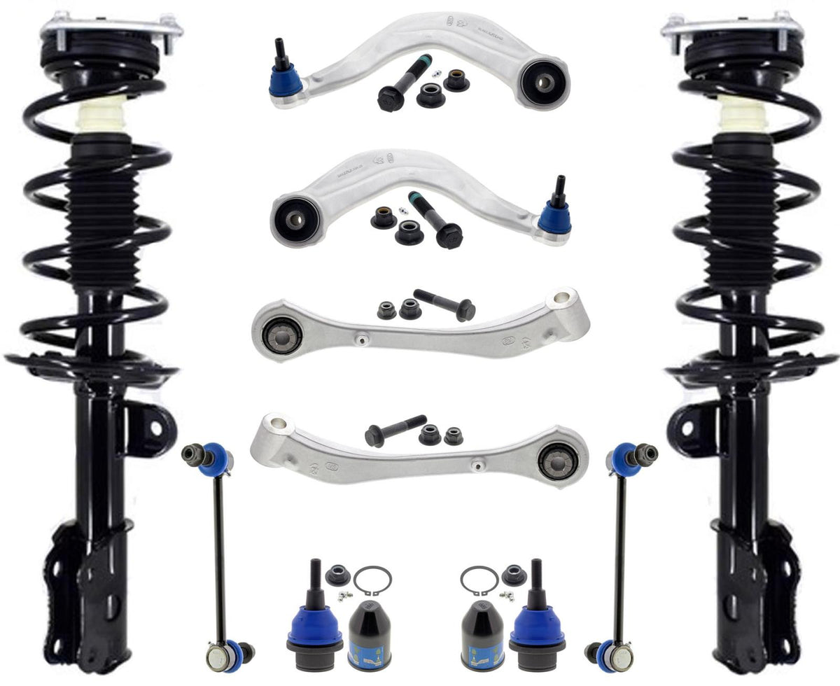 Front Struts Lower Control Arms & Links For Ford Explorer Rear Wheel Drive 20-25 - Photo 1