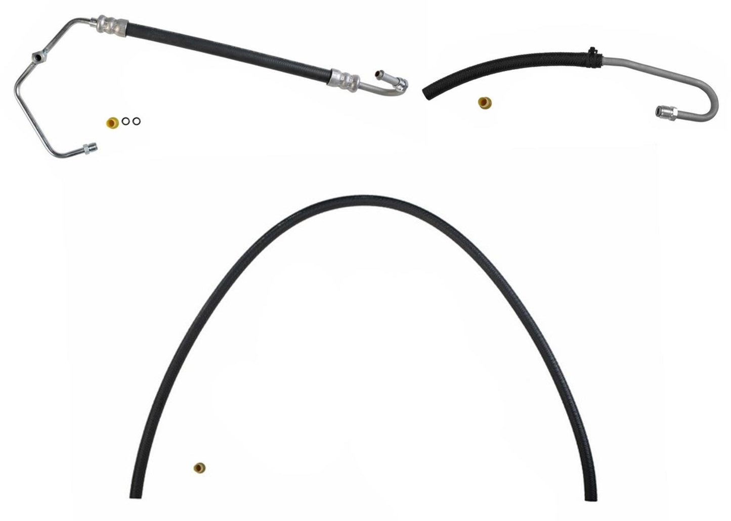 Power Steering Pressure Hose Return Hose Tube for Ford E150 E250 87-91 5.0L 5.8L