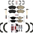 Disc Brake Pads Parking Shoes For Mercedes Benz C250 12-15 Without Sport Package