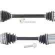 Front Left & Right CV Axles For Audi A4 Quattro 2005-2009 2.0L Sedan Automatic