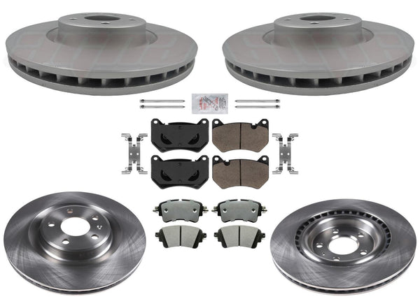 F&R Premium Disc Brake Rotors & Ceramic Disc Brake Pads For Audi Q5 2018-2024