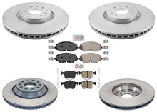 F&R Disc Brake Rotors Brake Pads for Volkswagen Atlas Altas Cross 2018-2024