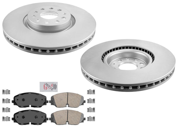 Front Disc Brake Rotors Brake Pads for Volkswagen Atlas Altas Cross 2018-2024