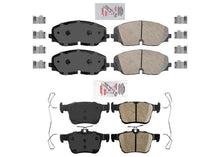 Front Rear Ceramic Disc Brake Pads for Volkswagen Atlas Altas Cross 2018-2024