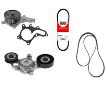 Correas accesorias de bomba de agua y tensor de correa para Toyota Camry 2.5L 2010-2011