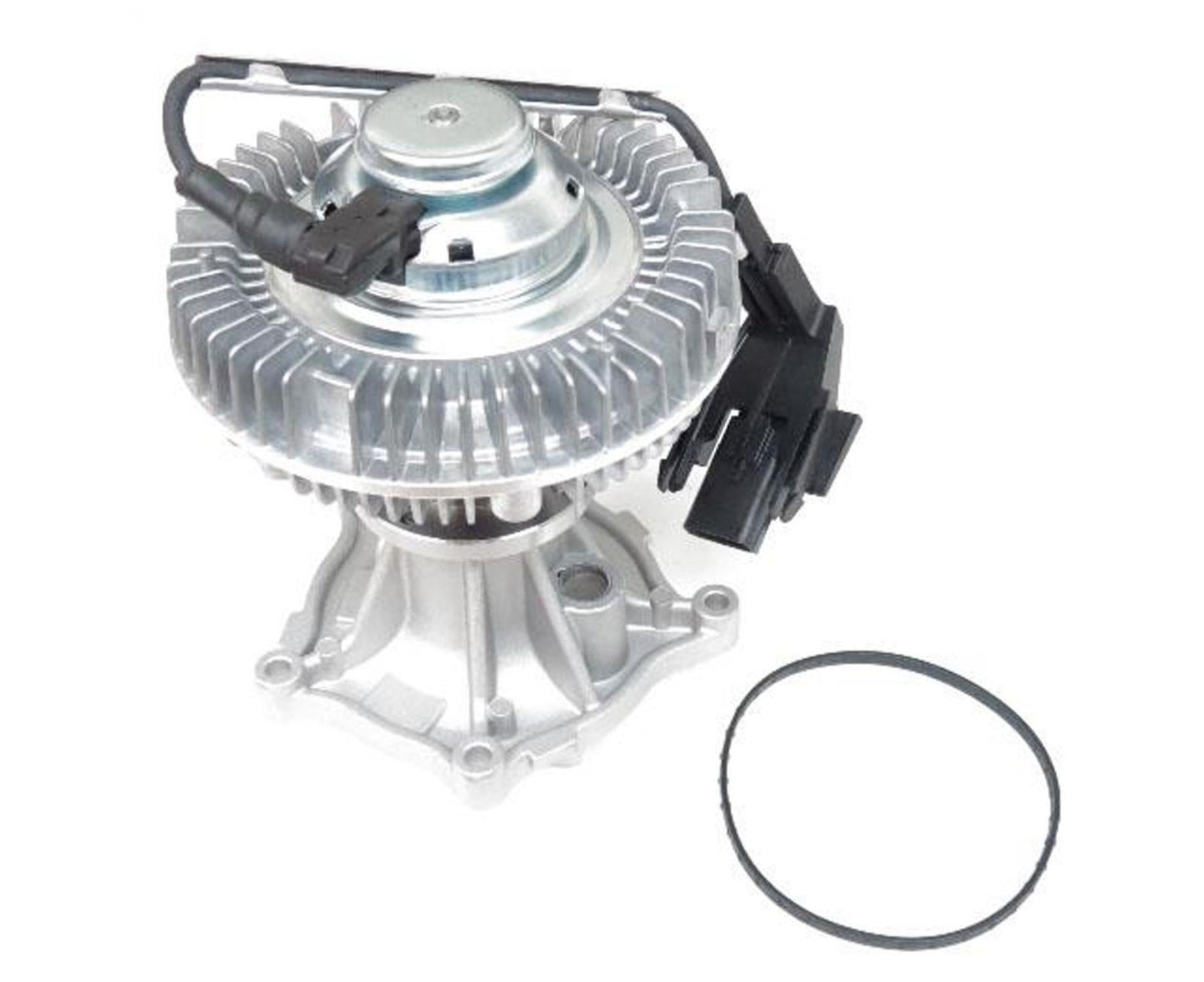 Para 08-10 Ford F250 Super 6.4L 100% nueva bomba de agua probada embrague de ventilador electrónico
