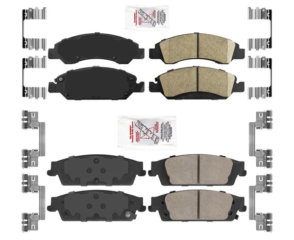 Pastillas de freno delanteras y traseras de cerámica PARA CADILLAC ESCALADE y ESCALADE ESV 2015-2020