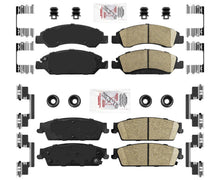 Ceramic Front + Rear Brake Pads FOR 2008-2014 CADILLAC ESCALADE; ESV & EXT