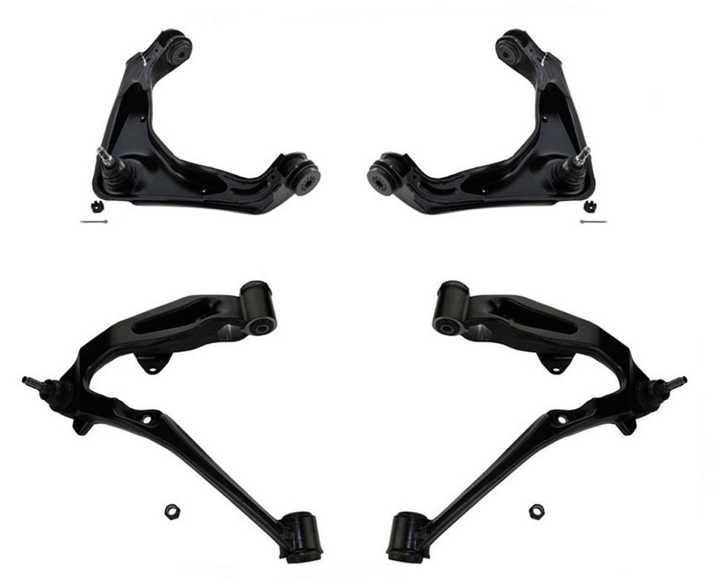 Para 01-09 Silverado 2500 03-09 Hummer H2 4 piezas bujes de rótula de brazo de control