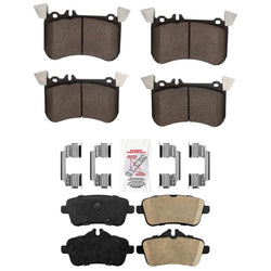 Front Rear Ceramic Disc Brake Pads for Mercedes CLA45 AMG GLA45 AMG 2014-2019