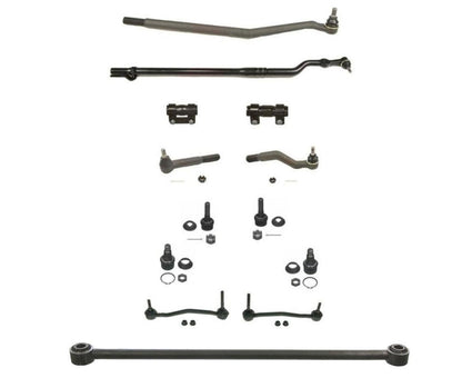 Excursion F350 F250 4x4 Super Drag Link Tie Rod Manga Rótula Kit de 13 piezas