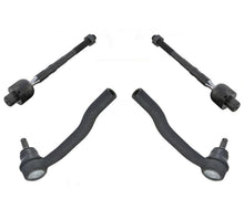 Fits 09-13 Mazda 6 4 Cyl & 6 Cyl (2) Inner & (2) Outer Tie Rod End