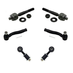 Se adapta a Lexus LX470 Land Cruiser 98-02, varillas de amarre interiores y exteriores, enlaces de barra estabilizadora, 6 piezas