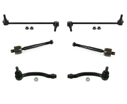 Inner & Outer Tie Rods Sway Bar Links For Acura MDX 2007 2008 2009 2010 2013 - Photo 1