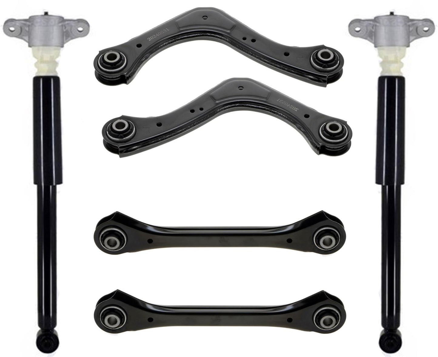 Rear Shocks & Rear Control Arms For Kia Forte 2.0L 2019 2020 2021 2022 2024
