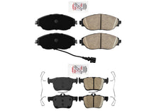 Front Rear Ceramic Disc Brake Pads for Volkswagen Arteon 19 2020 2021 2022 2023