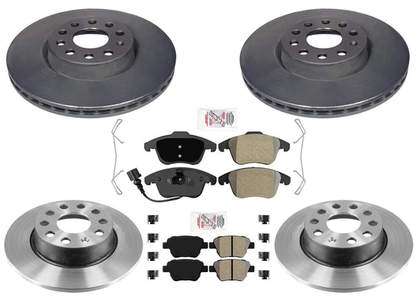 Carbon Performance Disc Brake Rotors Brake Pads For Volkswagen Passat 12-14