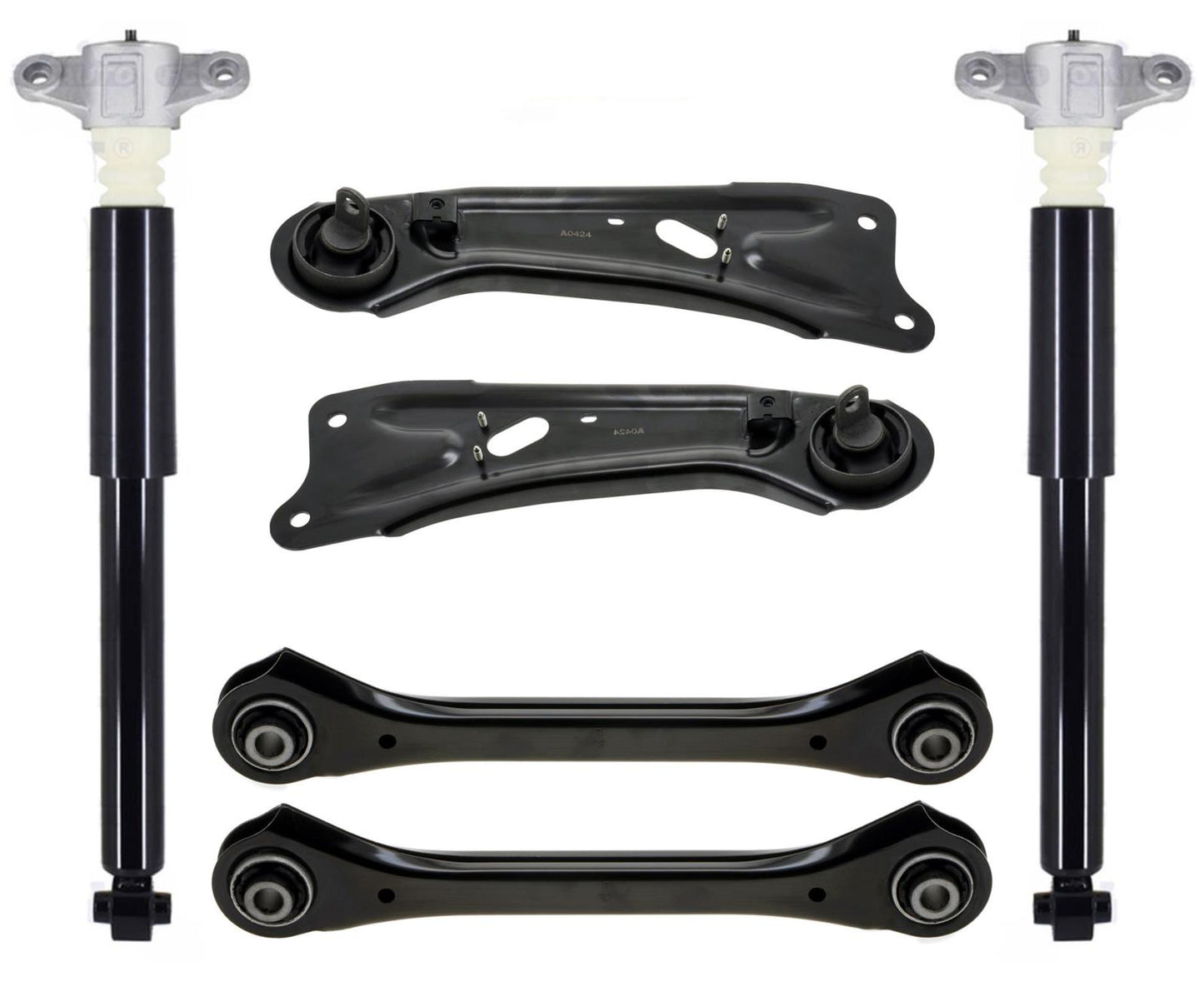 Rear Shocks Trailing & Lateral Control Arms For Hyundai Ioniq 2017 2021 2022