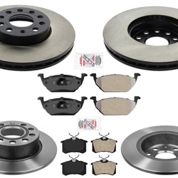 Perform Disc Brake Rotors Brake Pads For Jetta 11-17 with the Small 280MM Rotor