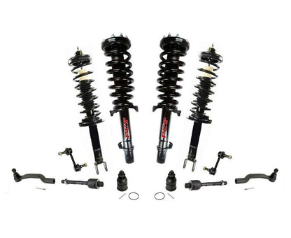 Se adapta a 08-12 Accord 3.5LW/barras de amarre de puntal de resorte de bobina automática Trans, 12 piezas